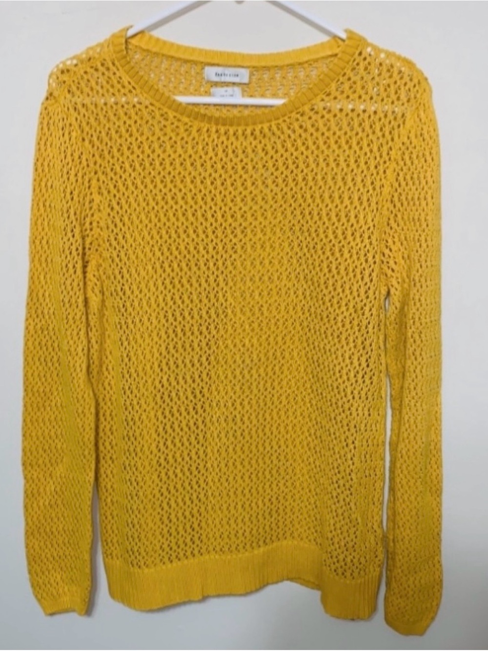 Van Heusen Mustard Yellow Knit Sweater